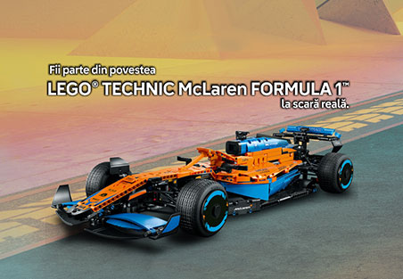 Replica 1:1 LEGO McLaren ajunge în România!